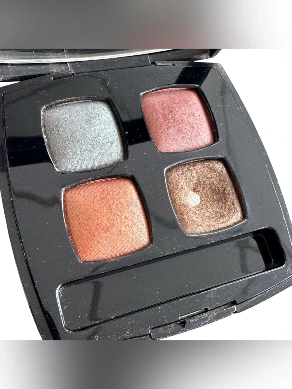 Chanel Eyeshadow Quad Mysteres Jade Cider Topaz Golden